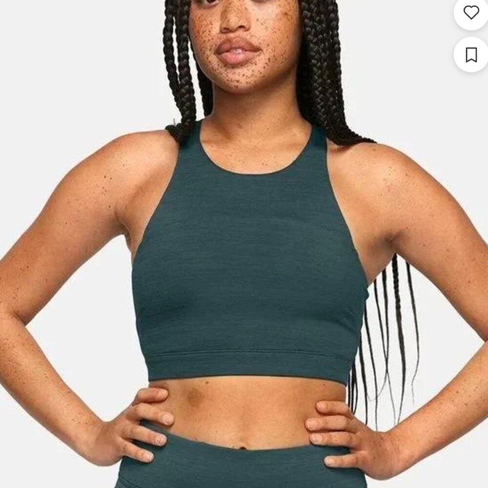 Outdoor Voices TechSweat Crop Top Longline Sports Bra Size S